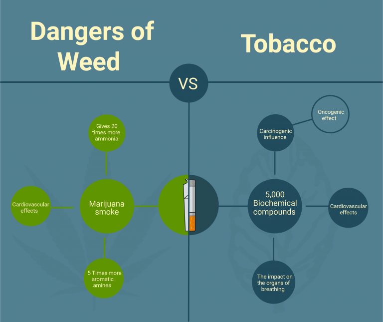 Cigarettes Or Marijuana Smoking - What Is More Harmful.