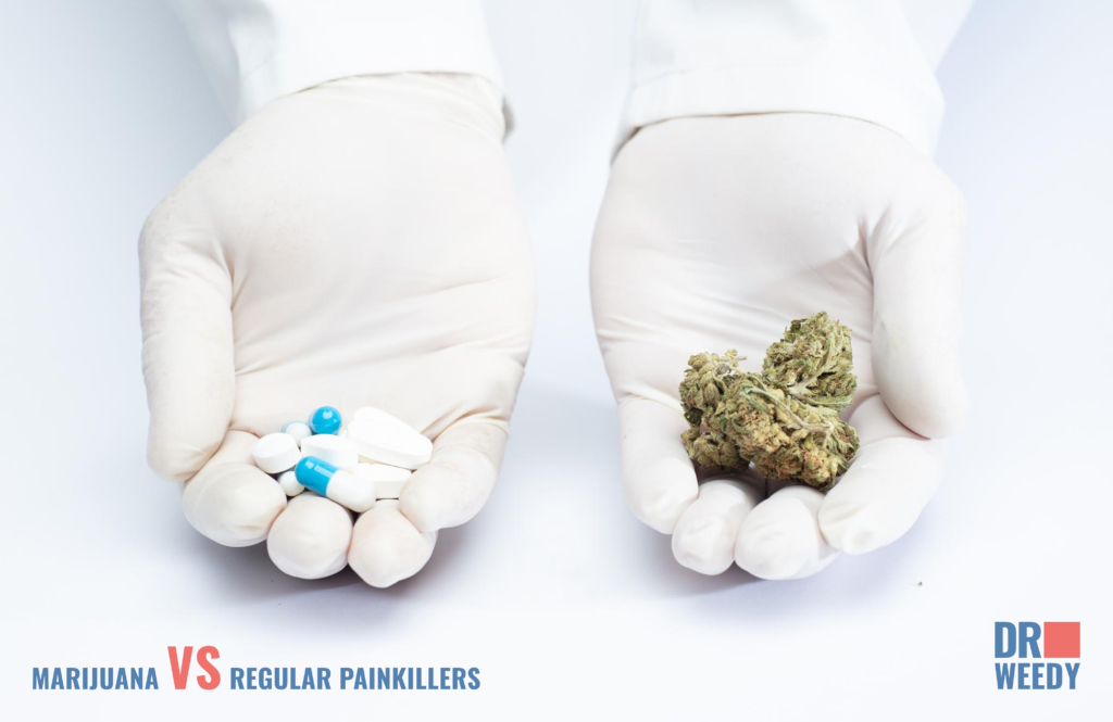 Marijuana VS Regular Painkillers