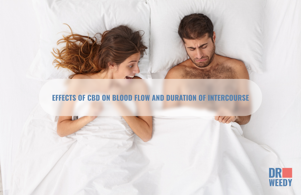 Effects of CBD on blood flow and duration of intercourse