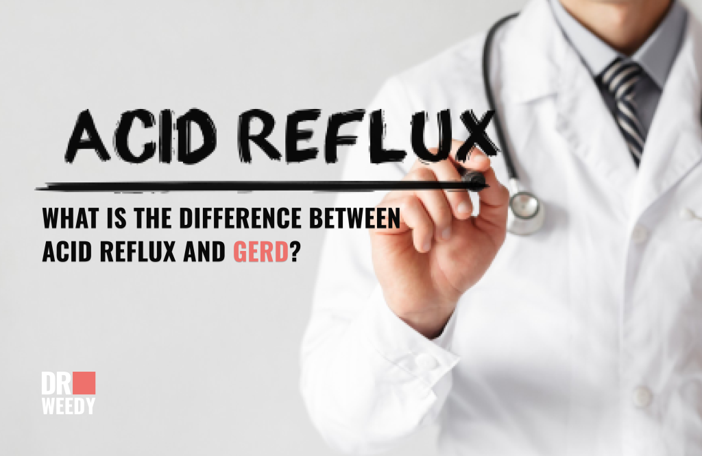 What is the difference between acid reflux and GERD?