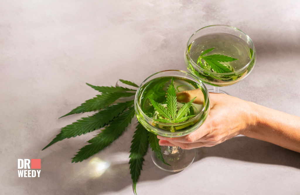 How much CBD oil is in the cocktail? 