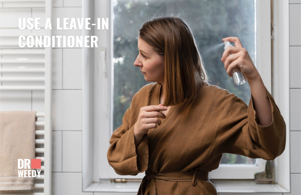 Use a leave-in conditioner