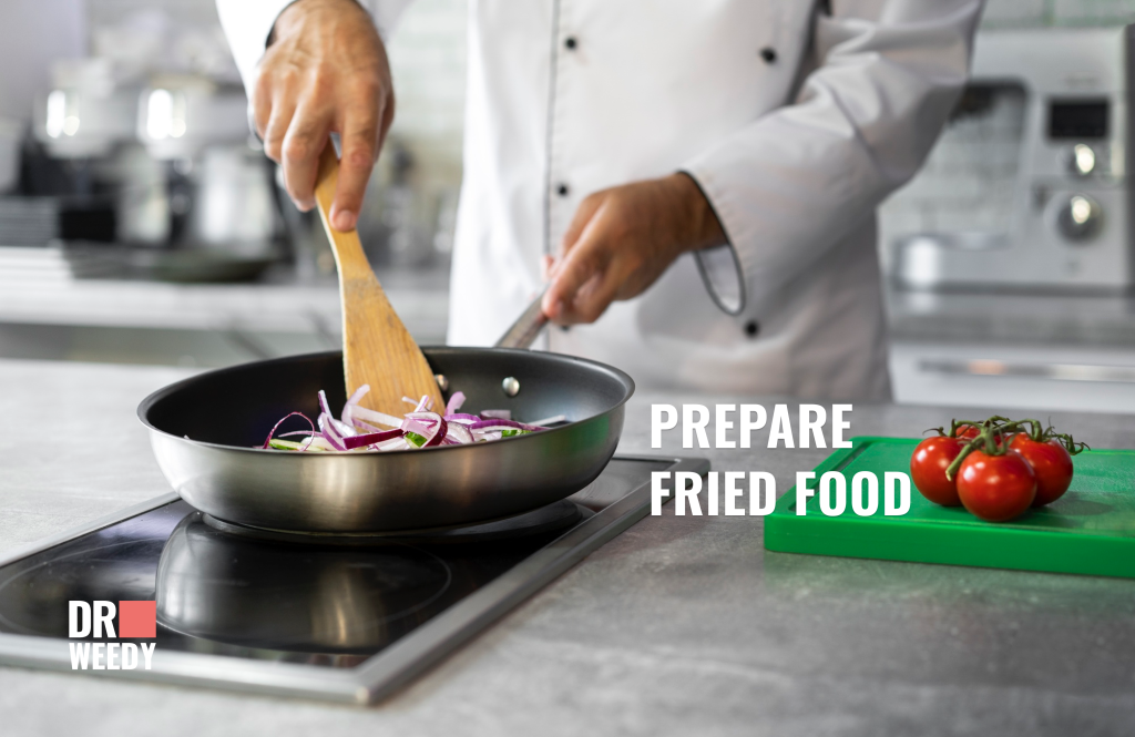 Prepare fried food